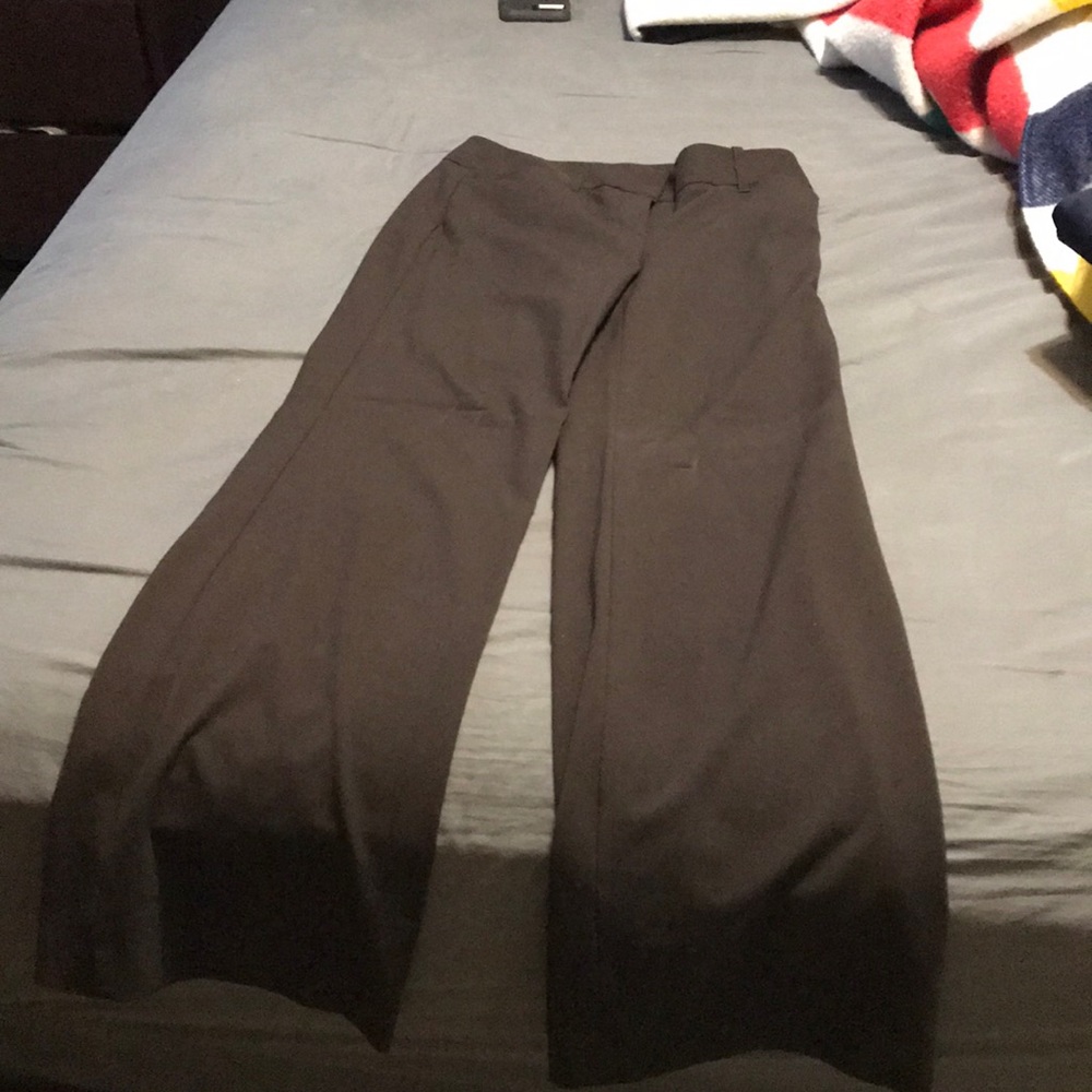 Loft trouser wide leg pants