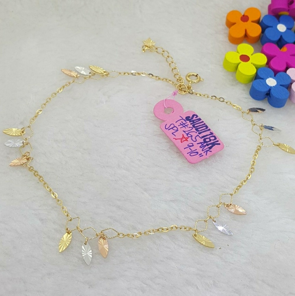 Pure Gold 18 carats Gold anklets (leg chain)