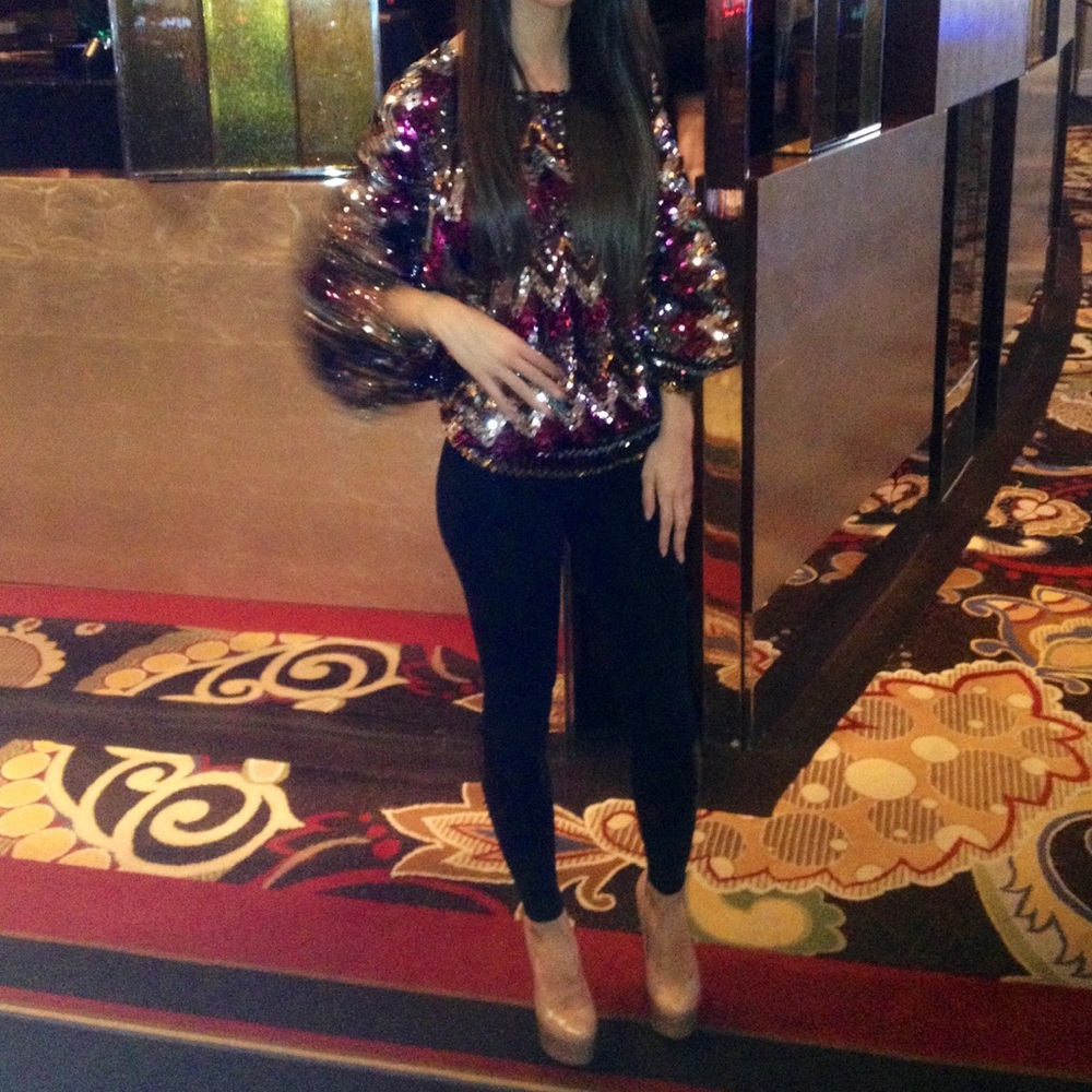 Vintage Shine Sweater