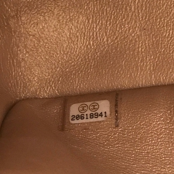 CHANEL Gold caviar double flap jumbo - Picture 6 of 8