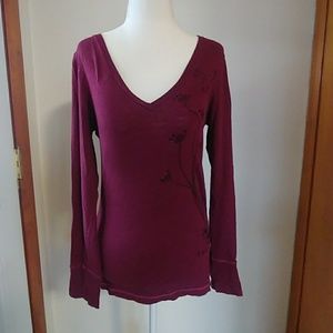 🔴Large Long Sleeve American Eagle Shirt