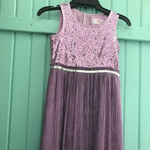 Girls JUSTICE sequin & glitter Holiday dress