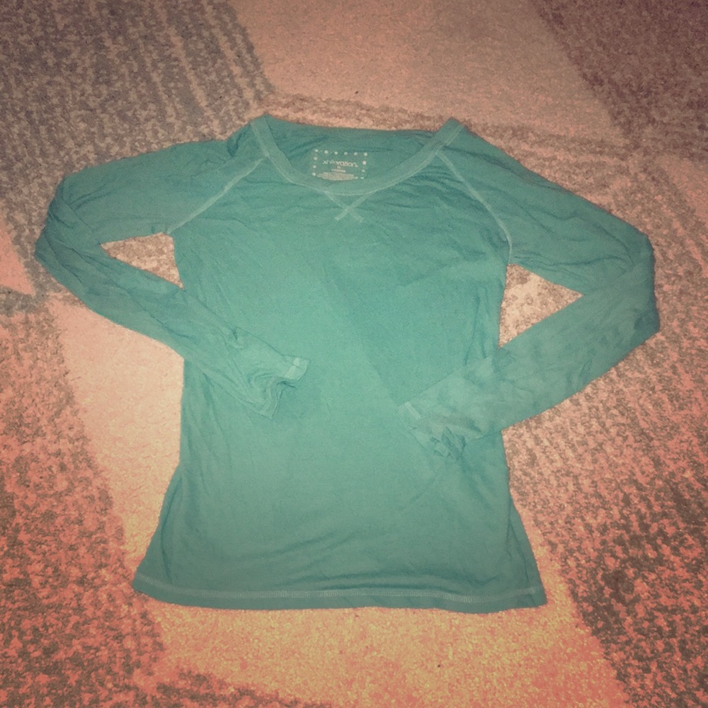 Xhileration Brand New Turquoise pajama shirt