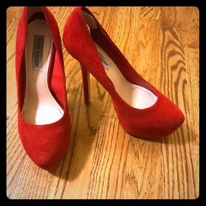 Steve Madden Red Babylon Heels
