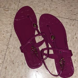 Coach sandals