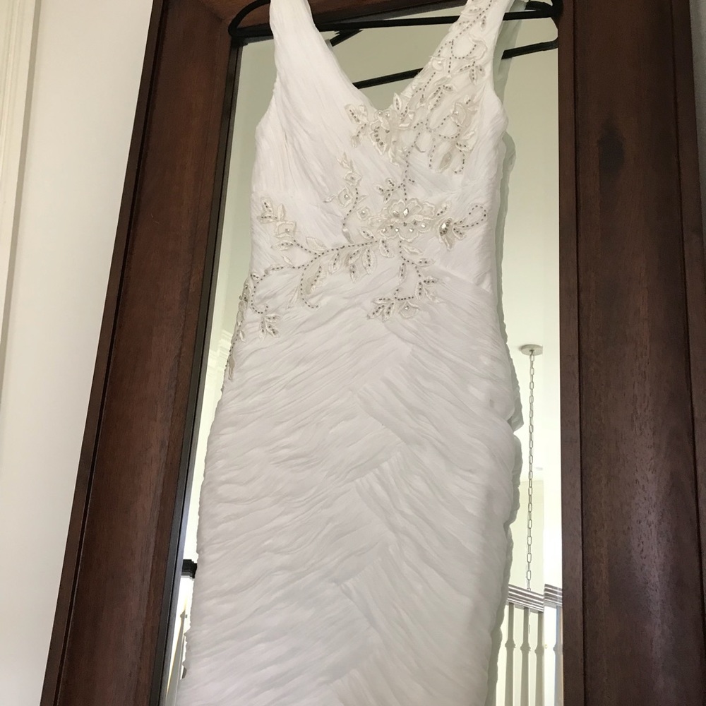 Sue Wong Knee Length Cocktail Dress