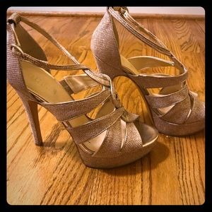 Guess Gold Heels
