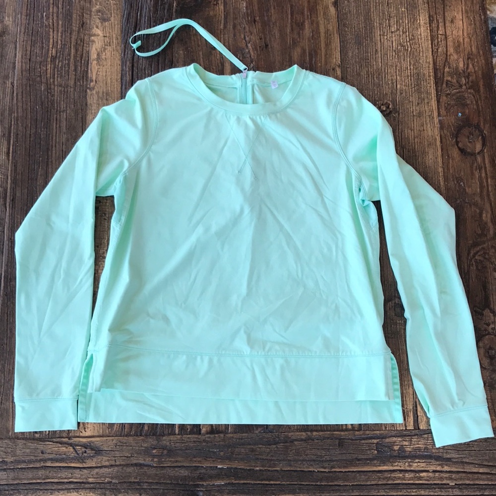 lululemon warm up crew