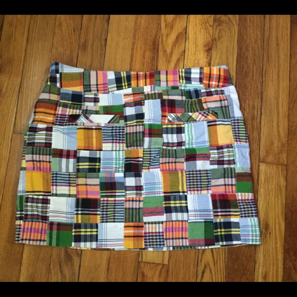 J Crew quilt/patchwork design skirt 🧡