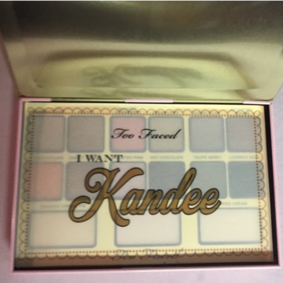 ONE LEFT~~HP! TOO FACED I WANT KANDEE EYES PALETTE - Picture 2 of 8