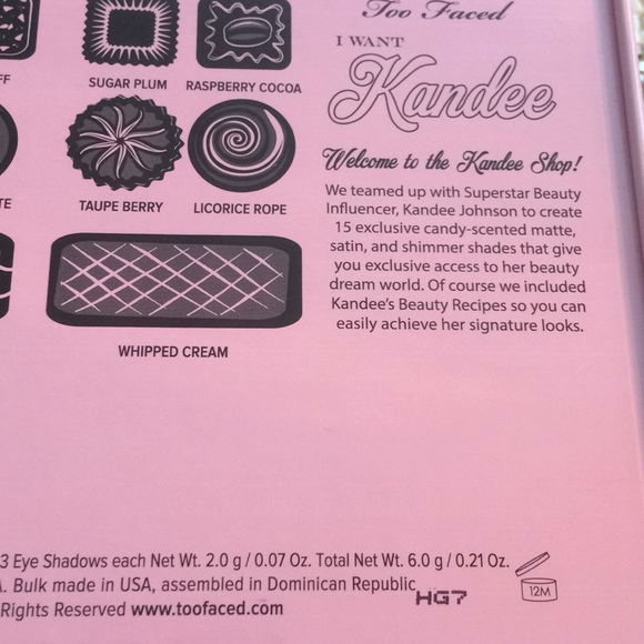 ONE LEFT~~HP! TOO FACED I WANT KANDEE EYES PALETTE - Picture 7 of 8