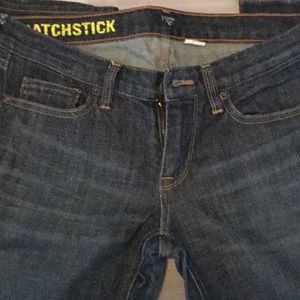 Sz 27r jcrew matchstick jeans