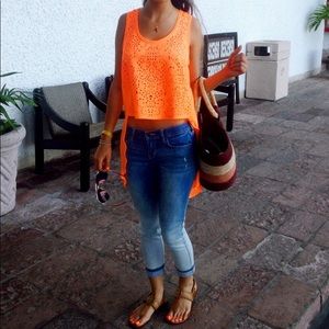 Orange Top like New!