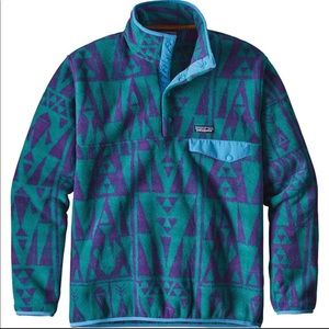 Patagonia Synchilla Snap pull over Tribal