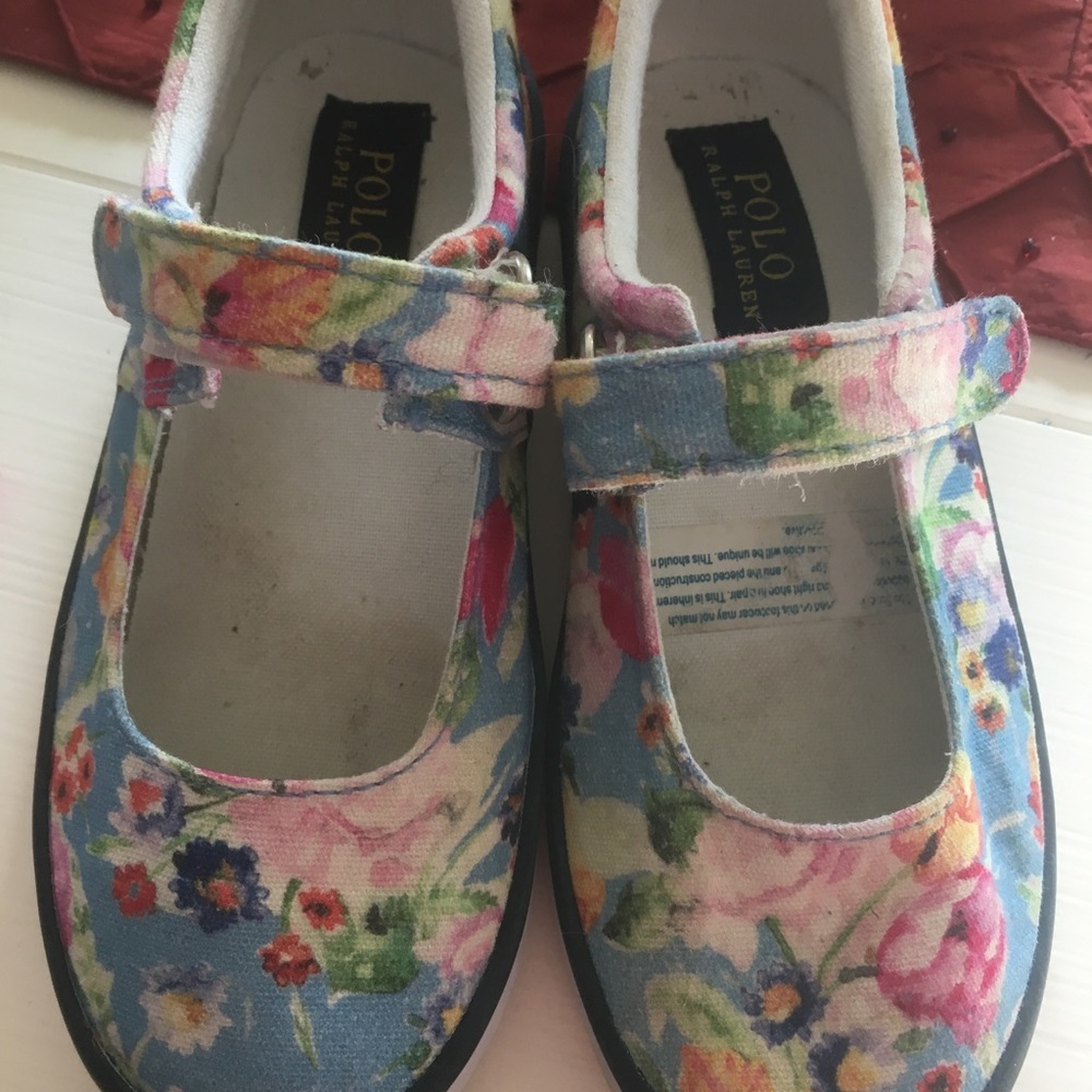 Girls size 10 Polo Sneakers