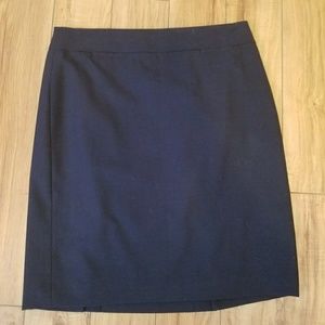Perfect for WORK!LINED Navy Pencil skirt - sz. 10P