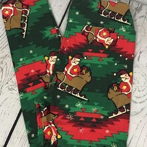 Tween Lularoe Holiday Leggings *lowest price*