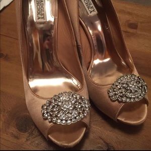 Badgley Mischa peep-toe pumps