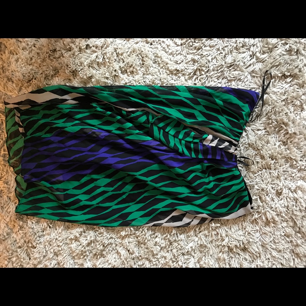 BCBG strapless dress