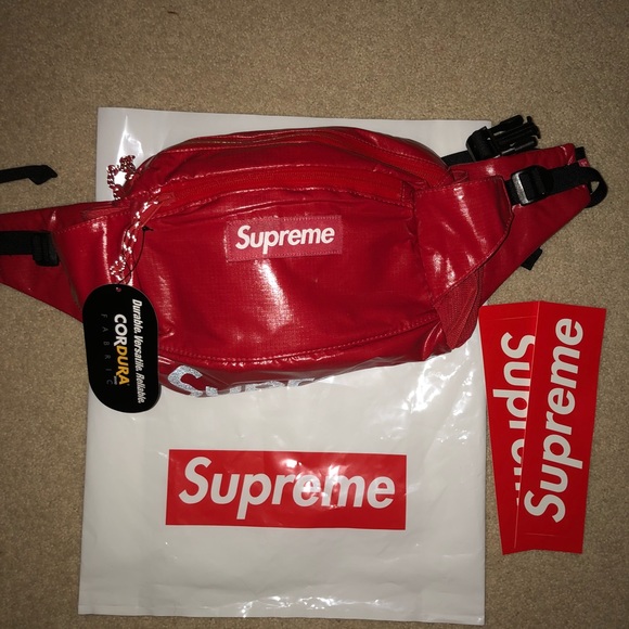 Supreme Red Waistbag - Picture 1 of 3