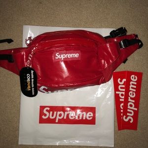 Supreme Red Waistbag