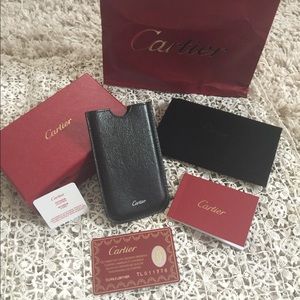 Vintage Authentic Cartier iPhone 4 case Never Used