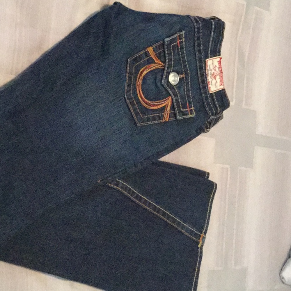 Sz 28 Joey BigT   True religion  flare jeans