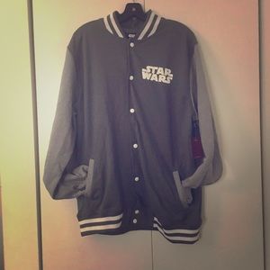 Star Wars Varsity Varsity Jacket NWT Large