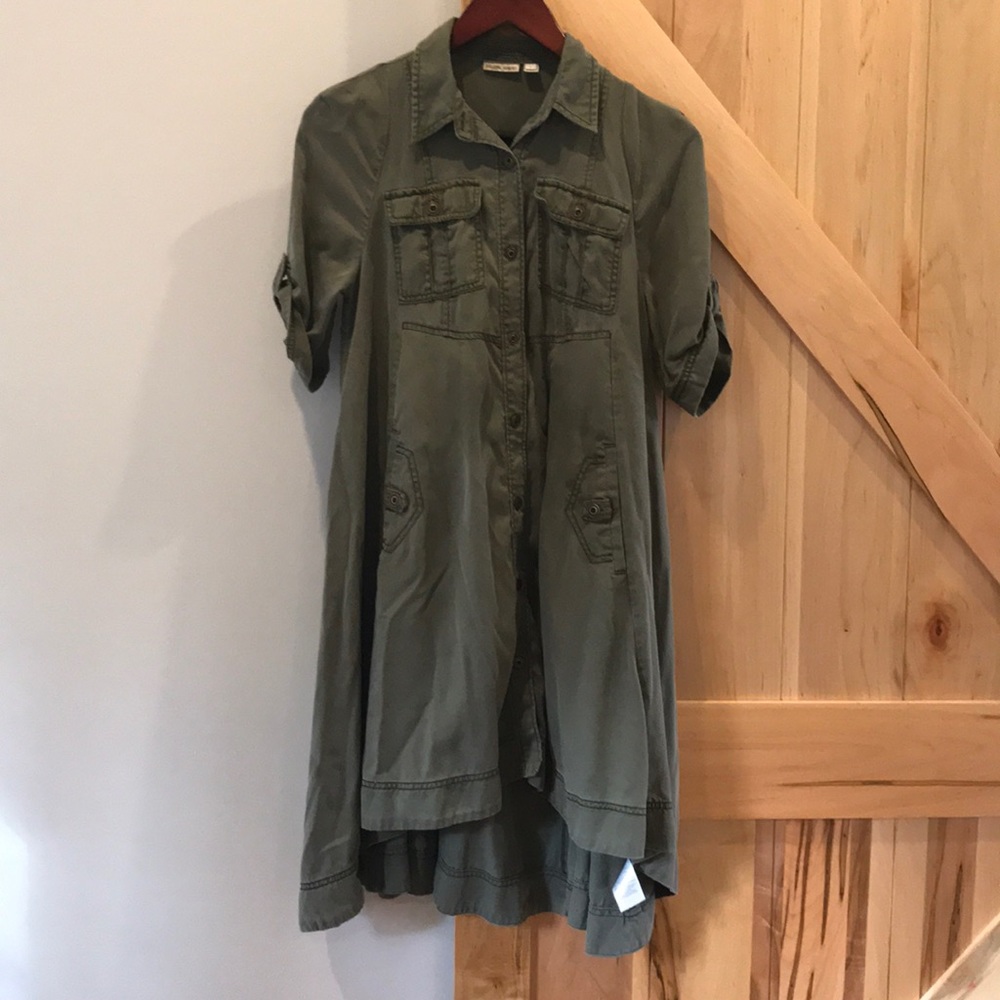 holding horses military swing dress