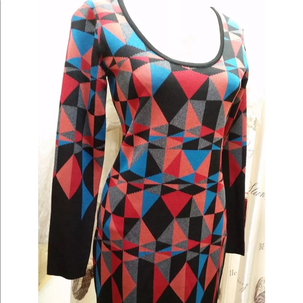 Tracy Reese kaleidoscope dress s