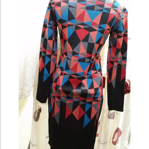 Tracy Reese kaleidoscope dress s - Picture 2 of 6