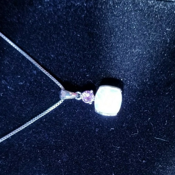 Opal and Sterling set - Picture 2 of 4