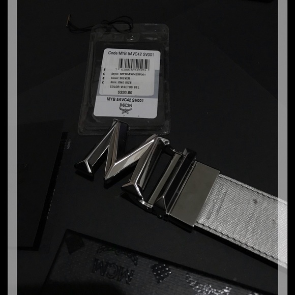 MCM unisex belt