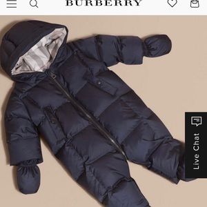 Burberry snowsuit