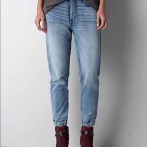 American eagle jean joggers