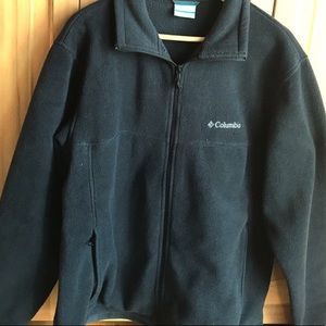 Black Columbia zip up jacket