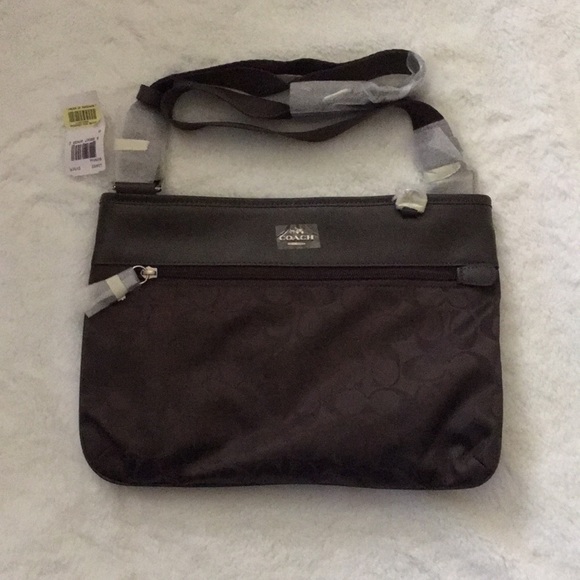 Coach Handbags - Brown Coach Crossbody Purse NWT