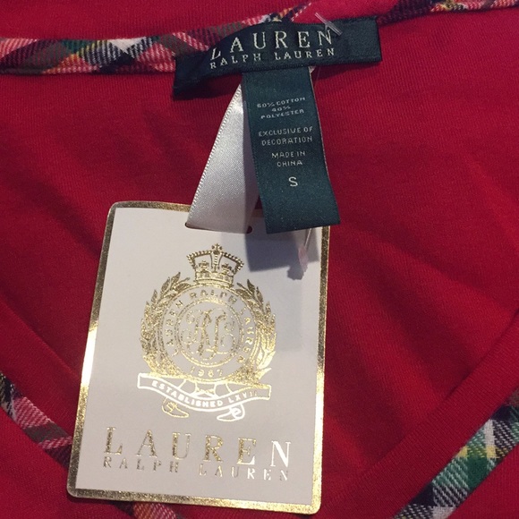 *SOLD* Lauren Ralph Lauren Henley Pajama Set - Picture 2 of 4