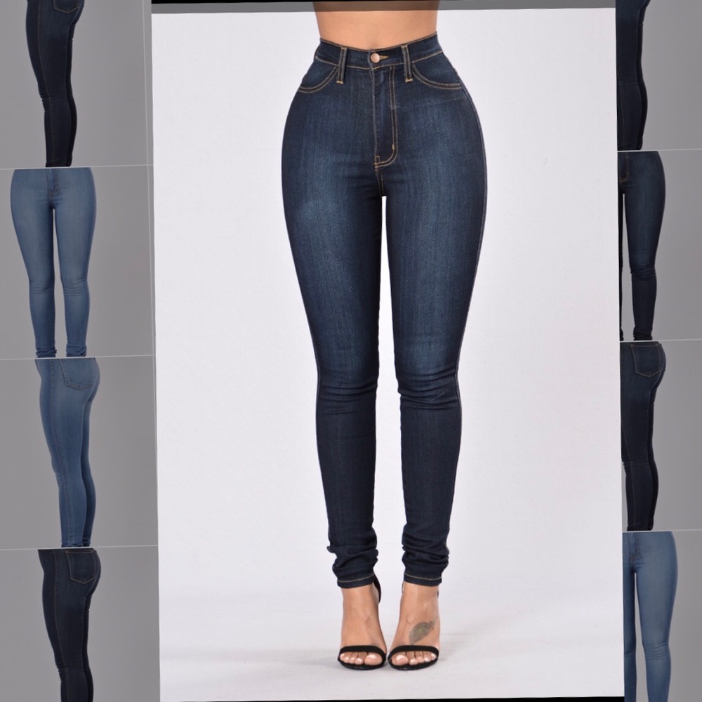 Classic High Waist Skinny Jeans