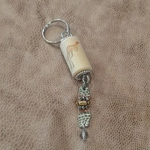 3/$12 Wine Cork Keyring