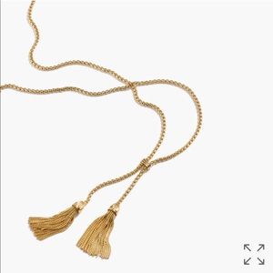 J. Crew Tassel necklace