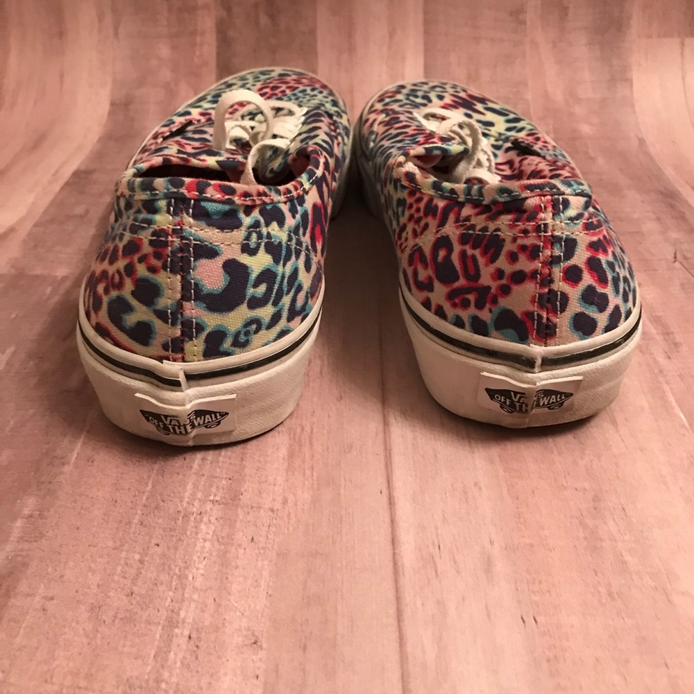 Cheetah print Vans