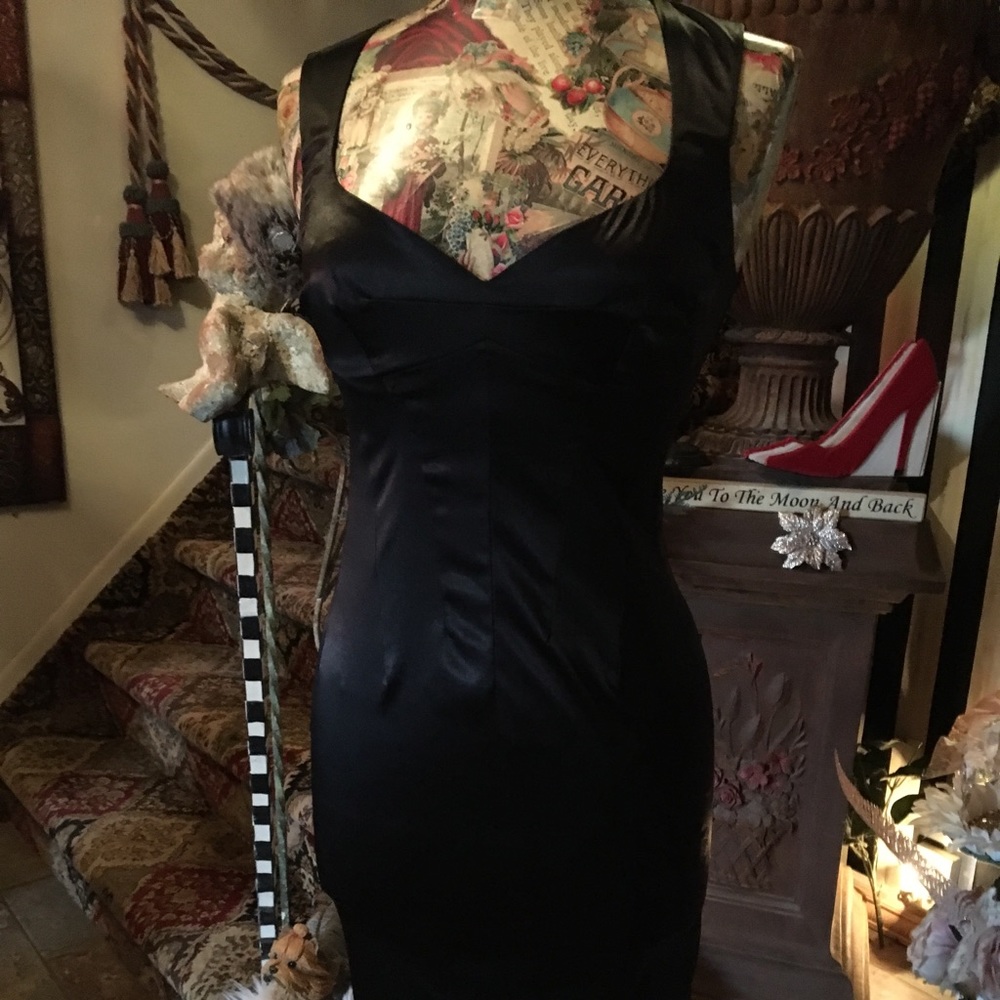 Dolce and Gabbana Satin Dress