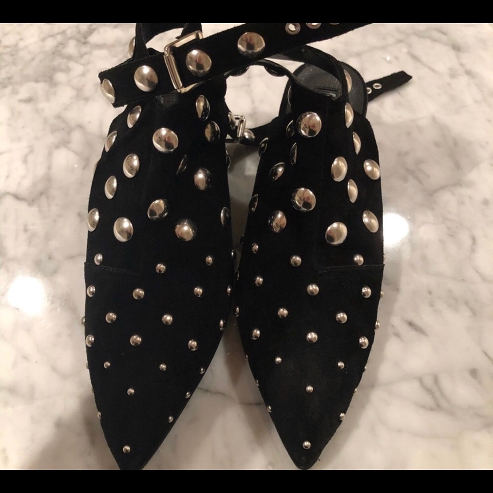 Top shop studded shoes
