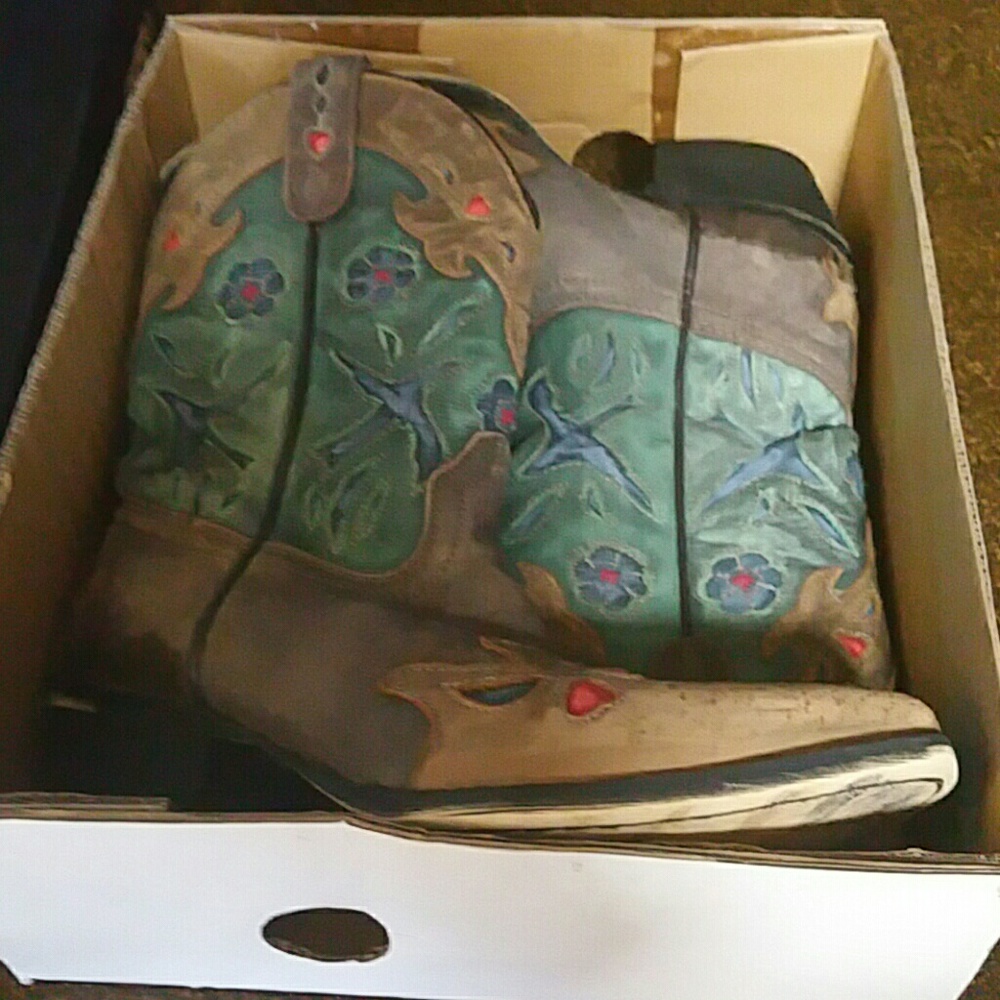 Girls Dan Post Boots