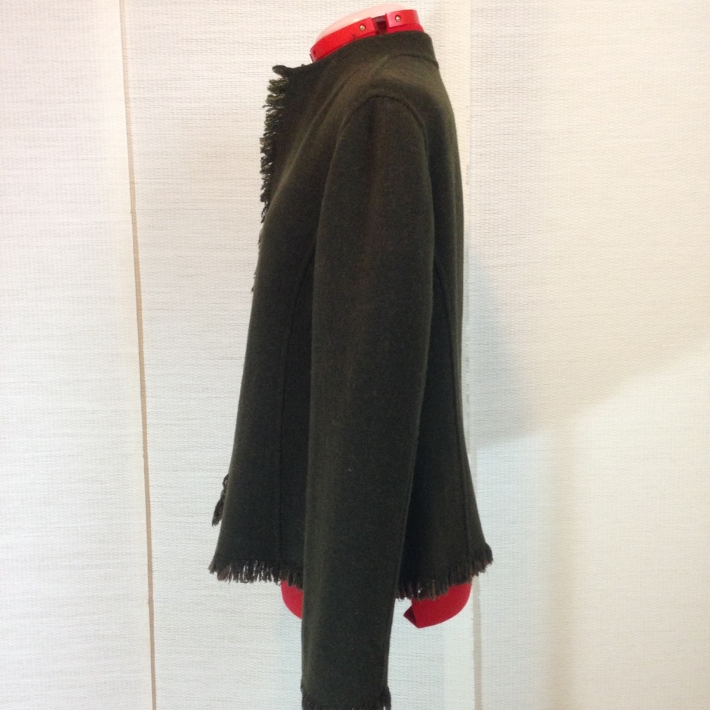 Wool reversible jacket - Picture 3 of 5
