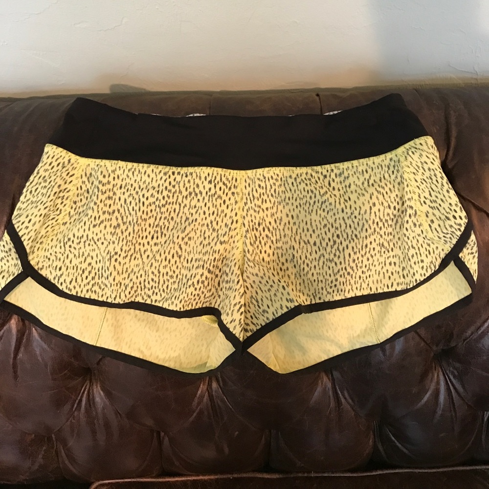Lululemon Speed Shorts Size 8
