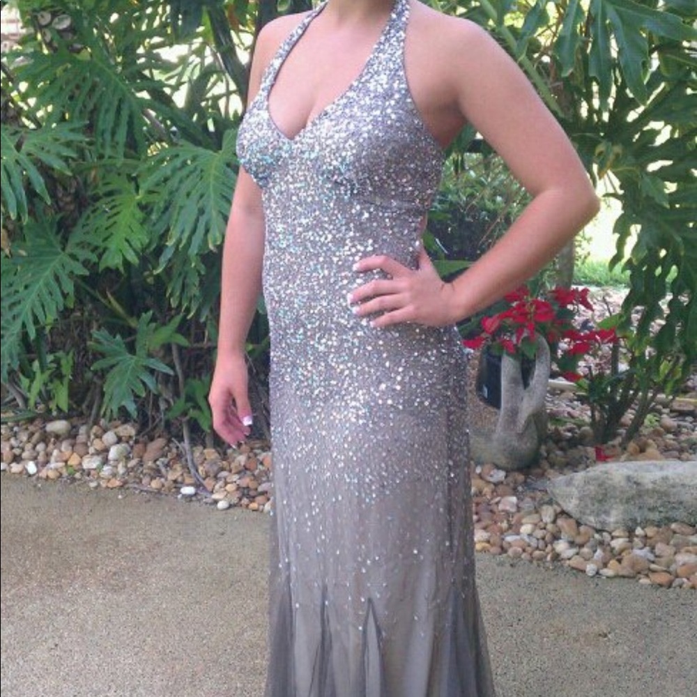 Silver Sparkly Prom/Homecoming Dress!