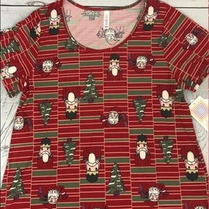 Nwt Lularoe holiday Classic! Leggings material!