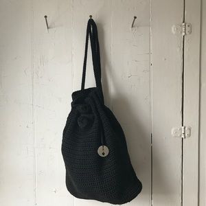 Crochet back pack